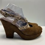 Cordani Slingback Brown Suede Photo 4