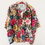 Johnny Was 100% silk floral pajama set NWT Photo 0