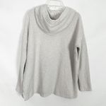 Pure Jill Wool Blend Hooded Pullover Knit Oversized Sweater Size XS Gray Photo 5
