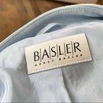 Horst Basler Baby Blue Suede Button Shirt Top Size Large Photo 9