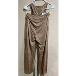 Mistress Rocks NWT  by House of CB Chancer Taupe Suedette Two Piece Trouser Suit Photo 3