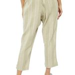 Free People Semi Sweet Cropped Pants in Sage Combo Super High Rise Small Photo 1