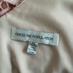 Dress the Population BHLDN x Pink Rose Rita Floral Lace Plunge Midi Dress EUC XS Photo 7