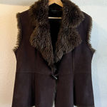 Old Navy Cream Textured Boucle Single Button Pockets Long Jacket Size Large Brown Photo 0