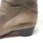 36.5 Vintage leather boots purchased in Paris, made in Italy, size Photo 6