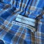 Urban Outfitters  Plaid Halter Apron Dress XS Cottagecore Festival Summer Photo 3