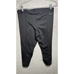 Nike Pro Large Womens Capri Leggings Stretch Black Dri Fit Pull On Athletic Photo 7