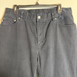 Ralph Lauren NWOT Lauren Jeans Co.  Straight Leg Denim Jeans Women's 14 Black Photo 6