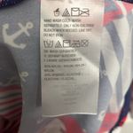 D & Co Beach Coverup Dress Patriotic Nautical USA Boat Size Large Pink Photo 11