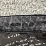 American Eagle Mom Jeans High Rise Straight Leg Preppy Stretch Women's 2 x 27 Photo 3