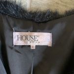 House Of CB  London black faux fur coat with pockets Photo 1