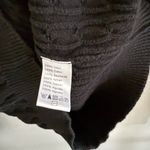 Lacoste Women's Black Cable Knit Crew Neck Sweater Photo 3