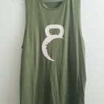 Zyia Active Olive Sleeveless Kettle Moon Muscle Tank Top Photo 1