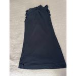 Projecte Vintage Ruffle Neck Dress Sleeveless Casual Cute Summer Medium Blue Photo 5