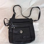 Giani Bernini  Black Crossbody Bag with Textured‎ Finish Photo 6