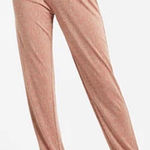 EXPRESS Peach Snakeskin Pattern Jogger Pants Photo 0
