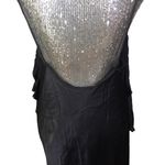 Backstage NEW  Giselle Dress black 100 % Viscose Size Large Australia Photo 6