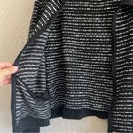 St.‎ John Sport Women’s Black Wool Blend Zipper Cardigan Sweater Set Size Large Gray Photo 13