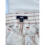 Vans Cord Loose Tapered Corduroy Cargo Pants Tan 6 Pockets S oversized Photo 4