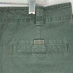 L.L.Bean Sz 18R Green 5” Mid Rise Chino Shorts Photo 5