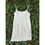 Brandy Melville  Cottagecore MADE IN ITALY White Blue Mini Dress Sz Small Photo 6