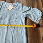 Belongsci Women's Dress V-Neck Bell Sleeve Shift Dress XL Photo 5