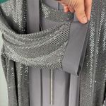 R & M Richards  Womans Silver Metallic Formal 2pc Dress Size 18 MOB Photo 6