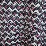 Lush Clothing Lush (Nordstrom) abstract black white and neon pink tank w/ fringe / S / EUC Photo 11