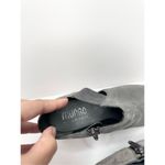 Munro Heels Womens Size 6.5 Suede Sable Ash Gray Shooties Open Toe Block Heel Photo 7