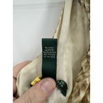 Ralph Lauren Lauren Silk One Shoulder Mini Dress Women 16 Brown Animal Print Photo 3