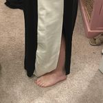 Chicwish Black & White Maxi Dress Cut Out Sides Photo 3