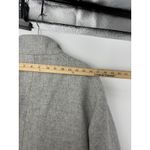 J.Crew Italian Stadium Cloth Coat Gray Nello Gori Wool Zip Funnel Neck 12/14 Photo 7