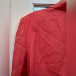 Talbots Salmon Coral Linen Blend Lightweight Blazer Jacket Plus Size 20 Photo 1