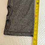 Bebe Sport Spaced Dyed Cropped Leggings Cut Outs 3X Gray Comfort Lounge Sport Photo 5