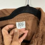 BDG Urban Outfitters Brown Corduroy Short Sleeve Jumpsuit Utility Workwear Sz S Photo 4
