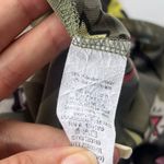 Love j Sheer Wrap Kimod Dress Sz M Olive Y2K Mesh Bird Heart Star Camo Artsy Photo 9