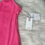 Good American  Bright Pink One Shoulder Always Fits One Piece NWT Photo 1