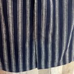 Indigo Rein Women's Striped Flowy Wide Leg Crop Pants - Size XS New Blue White Photo 8