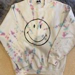 Urban Outfitters Tie Dye Smiley Face Sweatshirt Photo 0