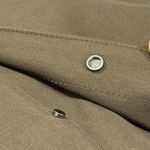 Men's Brown Trench Coat Size 38 Photo 8