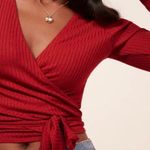 Reformation Petalo Wrap Top Photo 2