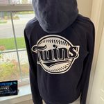 PINK - Victoria's Secret Victoria’s Secret PINK Navy Blue Minnesota Twins MLB Pullover Sweatshirt Photo 2