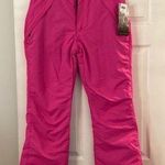 Sportcaster Womens Skiing Pants size L but waist adjustable color pink Size L Photo 0