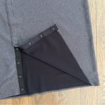 Lululemon Rare Vinyasa Scarf Rulu Fabric Wee Stripe Black Heathered Slate Black Photo 6