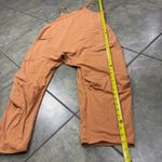 Free People Movement Hot Shot Women Crop Jumpsuit Sz S Boho Relaxed Preppy EUC Orange Photo 7