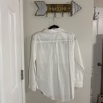 RD Style  Lace up Long Sleeve White Women’s Top Size Medium Photo 4