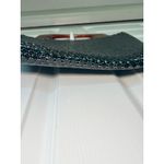 Vintage Whiting and Davis Black Metal Mesh Clutch Bag‎ Lucite Handle Retro Photo 6