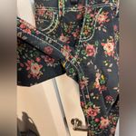 Miss Me  Womens Cargo Ankle Skinny Jeans Black Multicolor Floral Stretch Denim 30 Photo 6