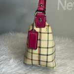Coach y2k  Heritage Plaid Mini Purse Shoulder Bag Wristlet Photo 5