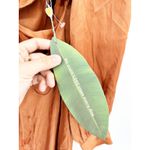 Farm Rio  Caramel Brown Cut Out Maxi Dress Size S NWT Photo 4